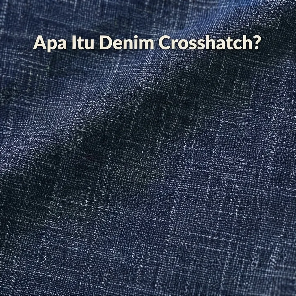 Denim Crosshatch, Tekstur Silang yang Bikin Jeans Makin Berkarakter