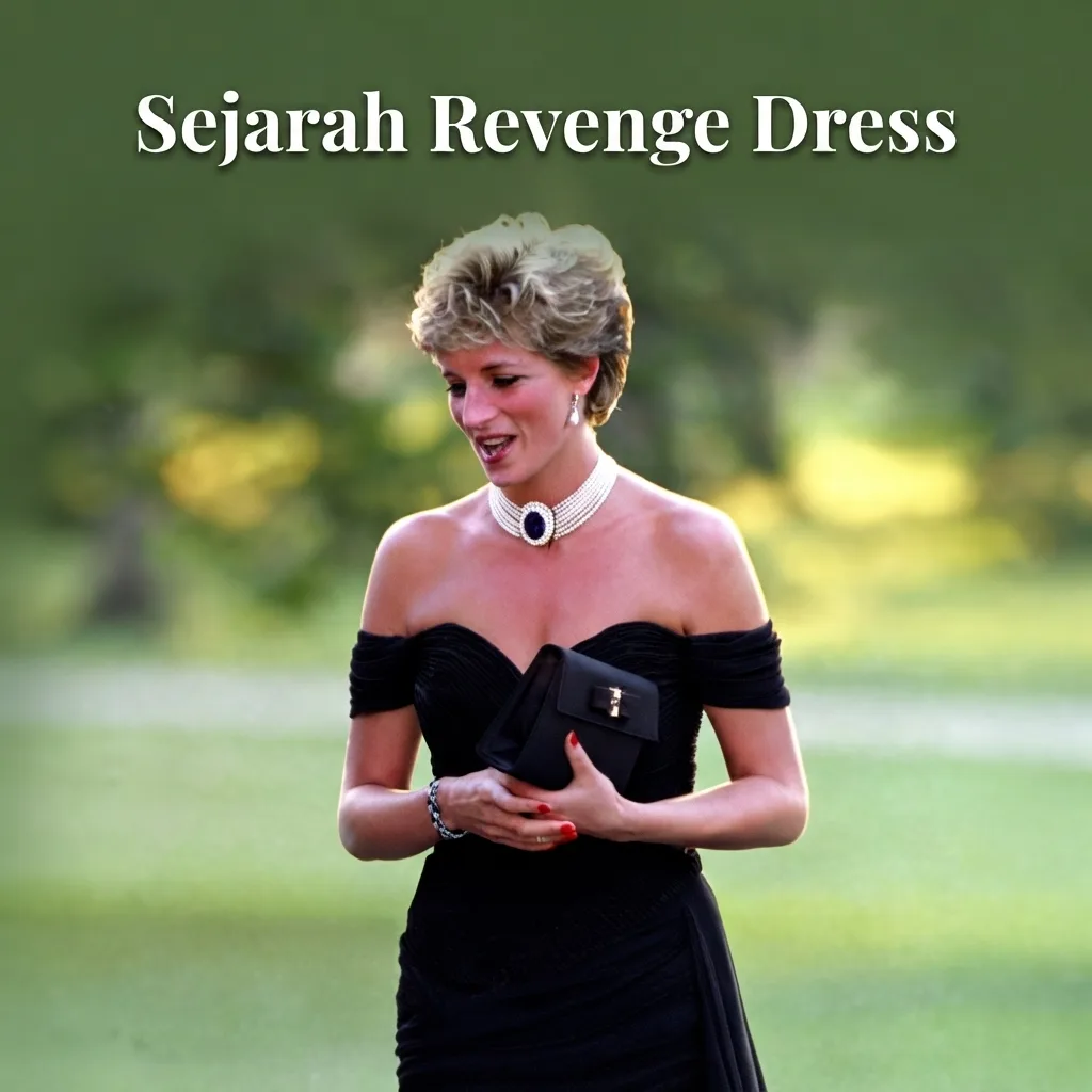 Sejarah Revenge Dress, Gaun Ikonik Putri Diana yang Akan Kembali Dilelang