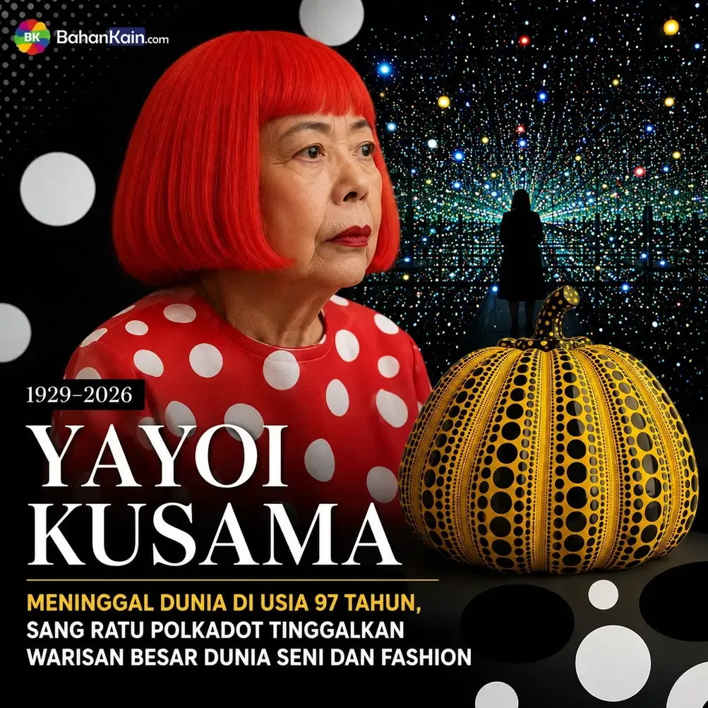 Yayoi Kusama, Sang Seniman Polkadot yang Berpulang di Usia 97 Tahun