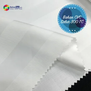 Bahan Sprei CVC Salur 300 TC