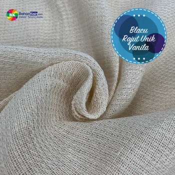Blacu Cotton Rajut Unik Vanila