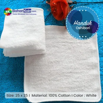 Handuk Osibori 25X25 White 25