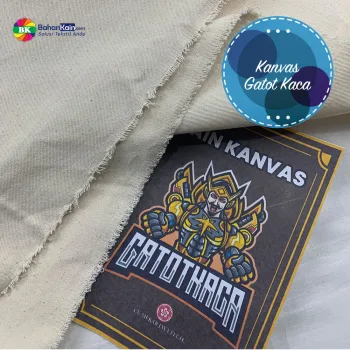 Kain Kanvas Katun Twill Cap Gatot Kaca