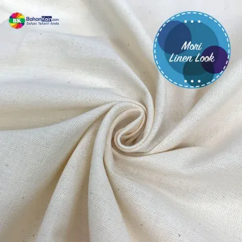Kain Katun Linen Look