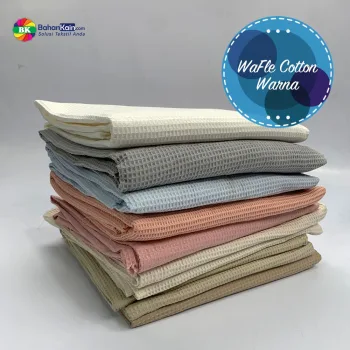 Kain Waffle Katun