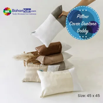 Pillow Cover Duotone Dobby
