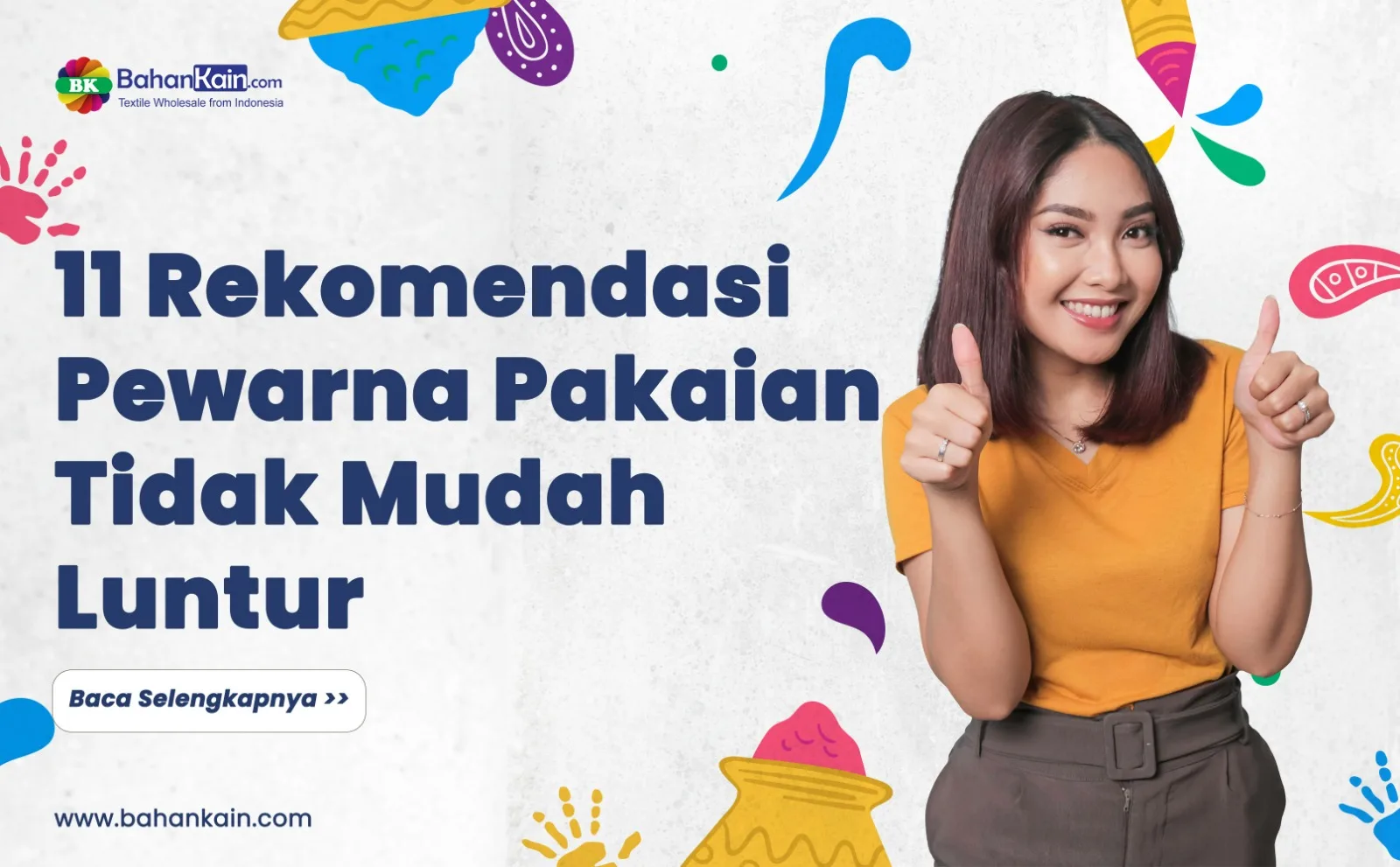 11 Rekomendasi Pewarna Pakaian Yang Bagus Dan Tidak Mudah Luntur