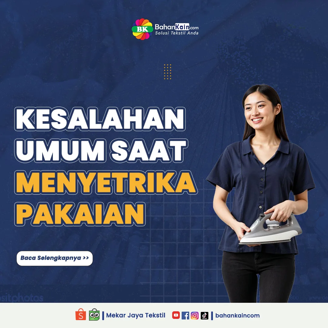 6 Kesalahan Umum Saat Menyetrika Pakaian