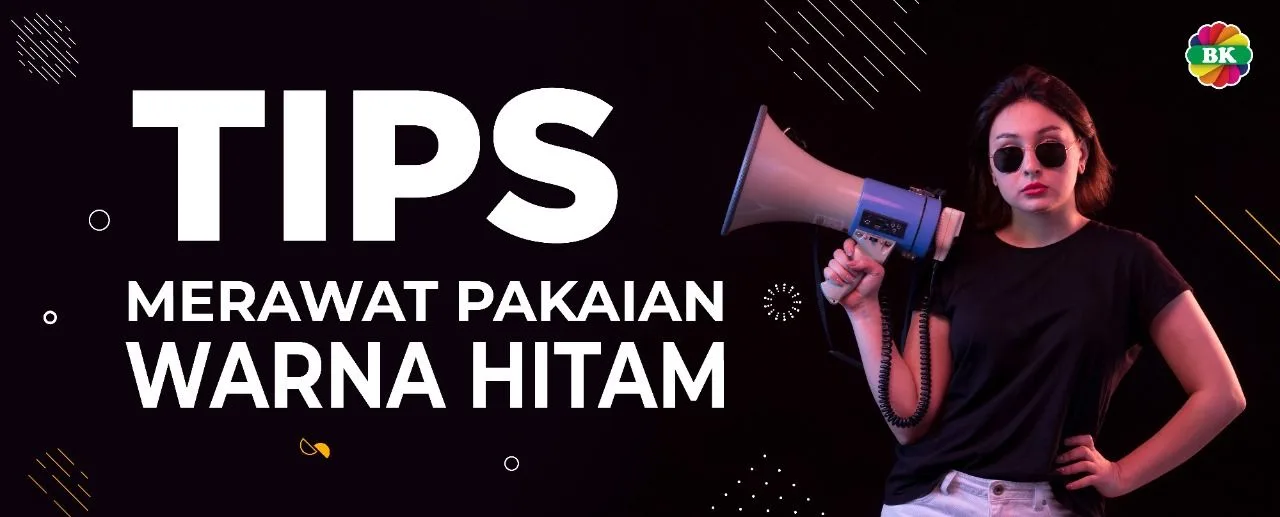 Tips Merawat Pakaian Berwarna Hitam