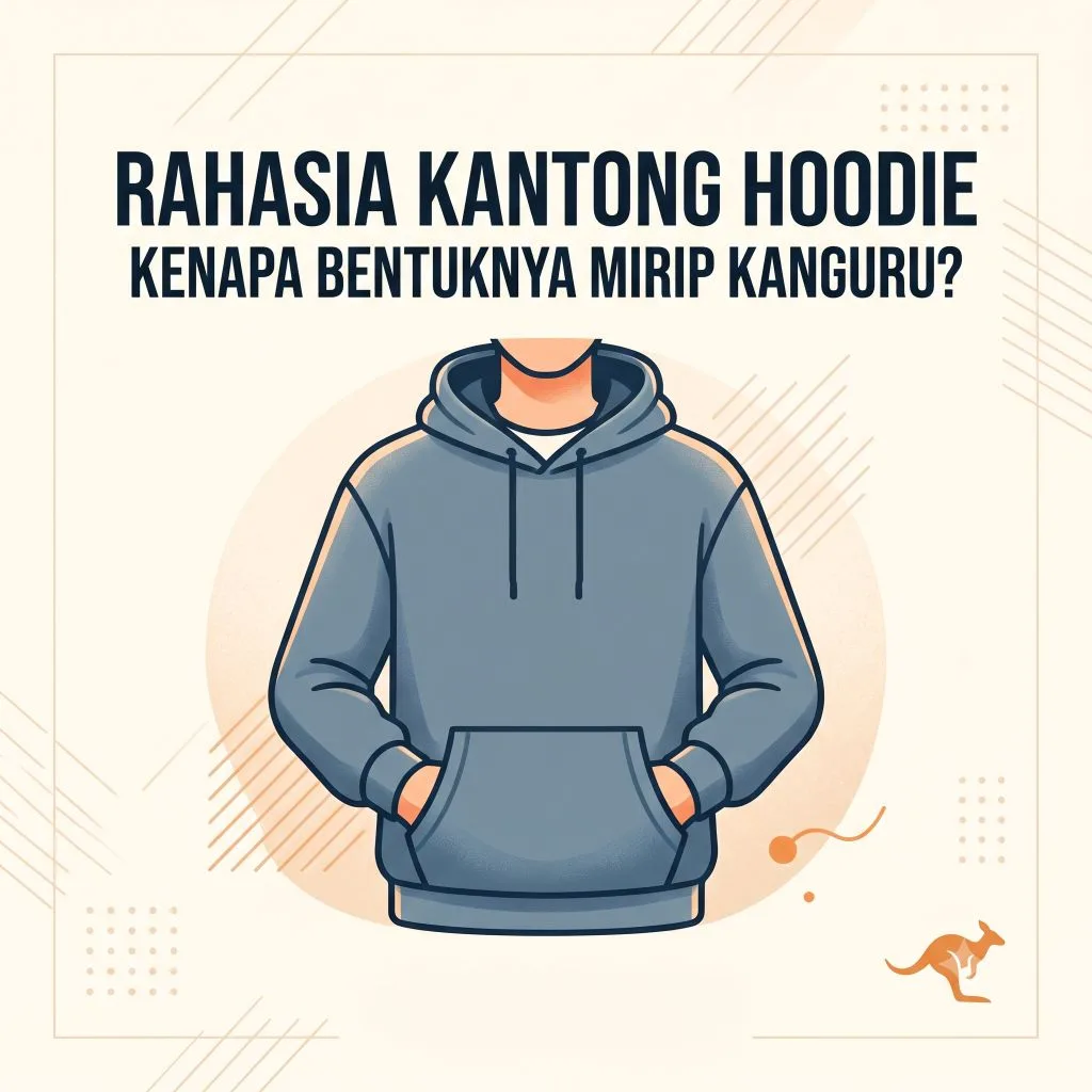 Alasan Genius di Balik Kantong Kanguru Hoodie, Bukan Cuma Tempat Tangan Salting!