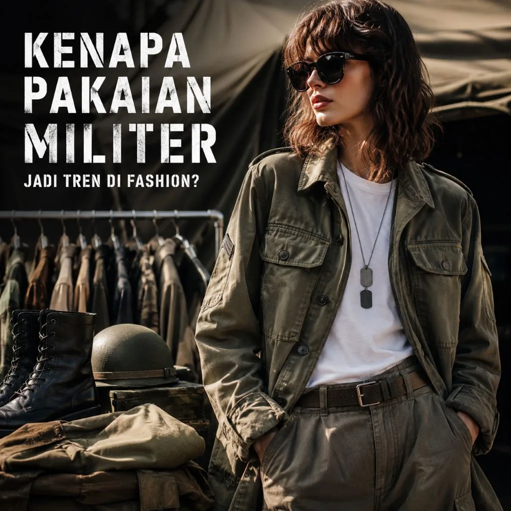 Bukan Cuma Buat Perang! Ini Alasan Rahasia Kenapa Pakaian Militer Nggak Pernah Mati Gaya