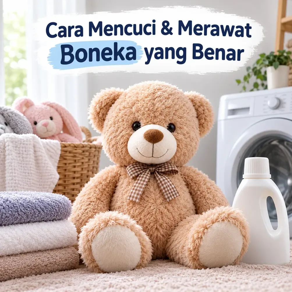 Cara Mencuci Boneka yang Benar: Panduan Agar Tetap Lembut dan Awet