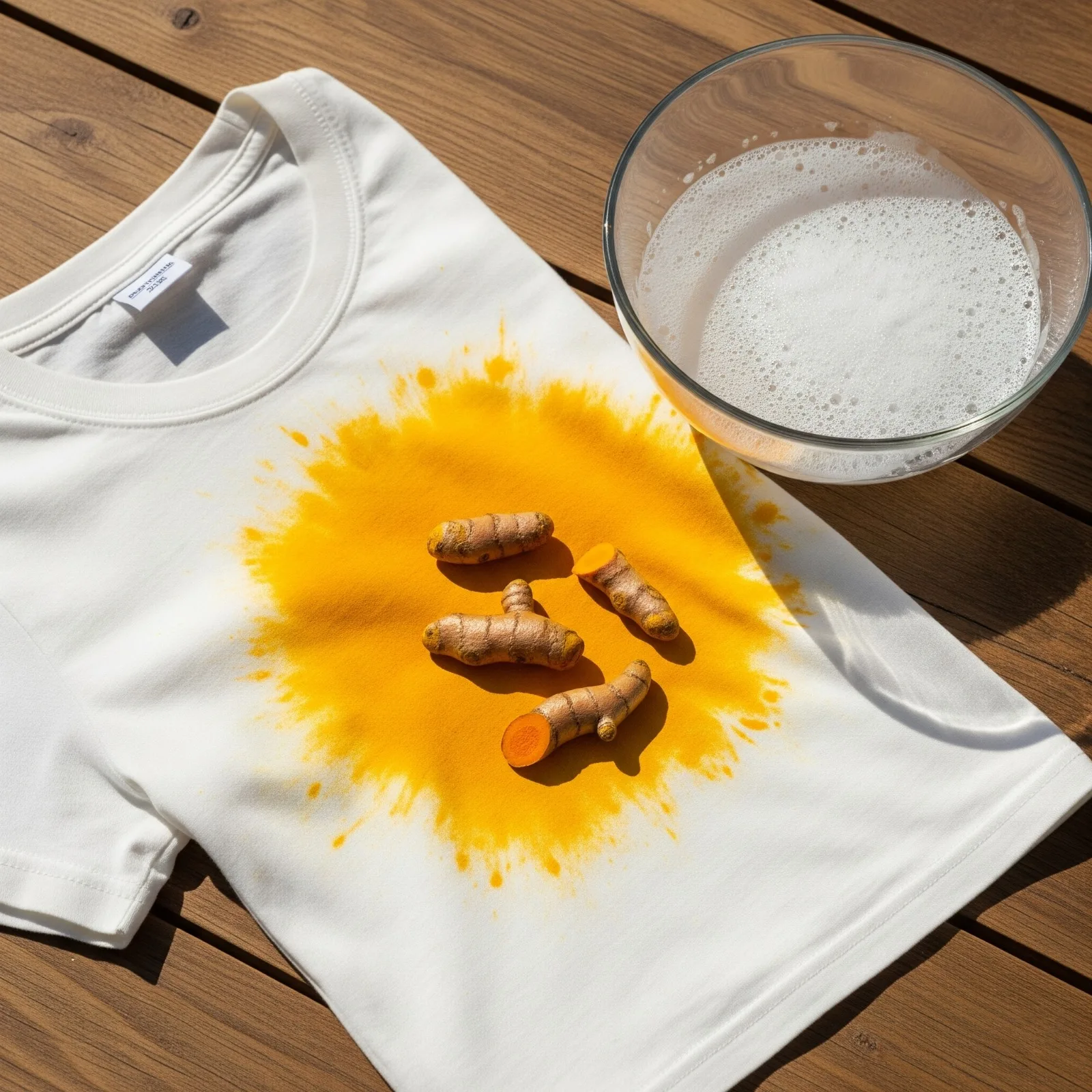 Cara Menghilangkan Noda Kunyit pada Kain atau Baju