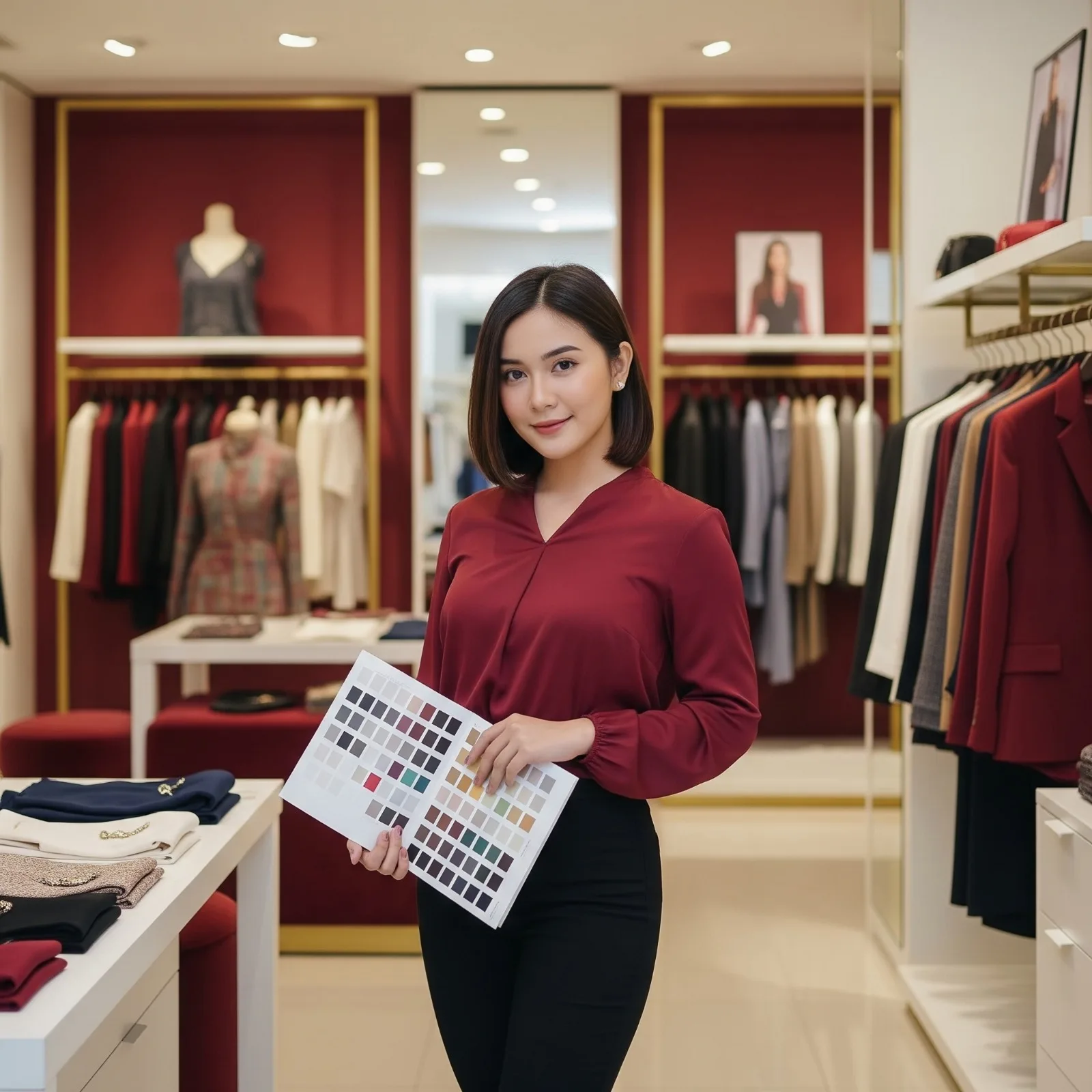 Daya Tarik Psikologis Warna Maroon, Keberanian Yang Menenangkan!