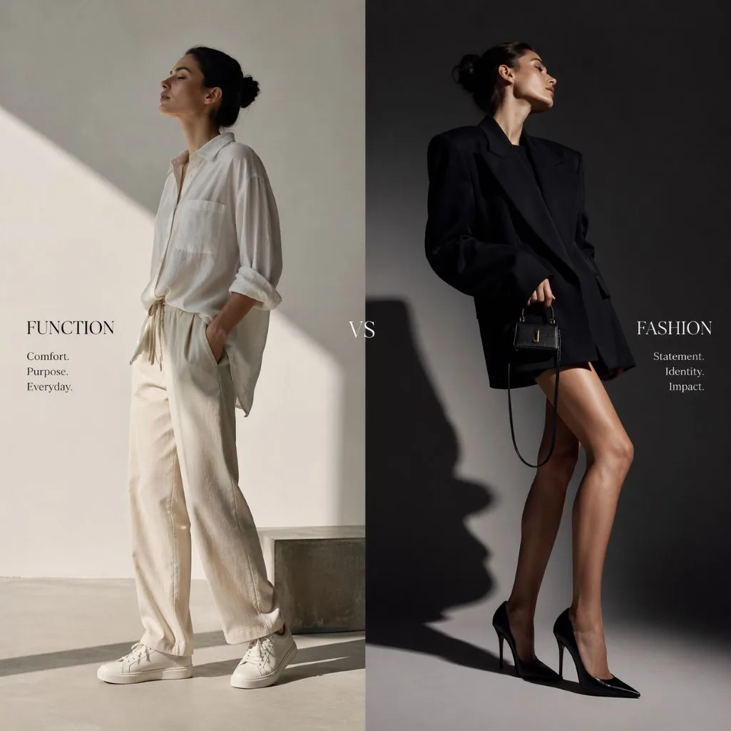 Fashion vs Function: Kapan Style Mengalahkan Fungsi? (Dan Kenapa Kita Tetap Suka?)