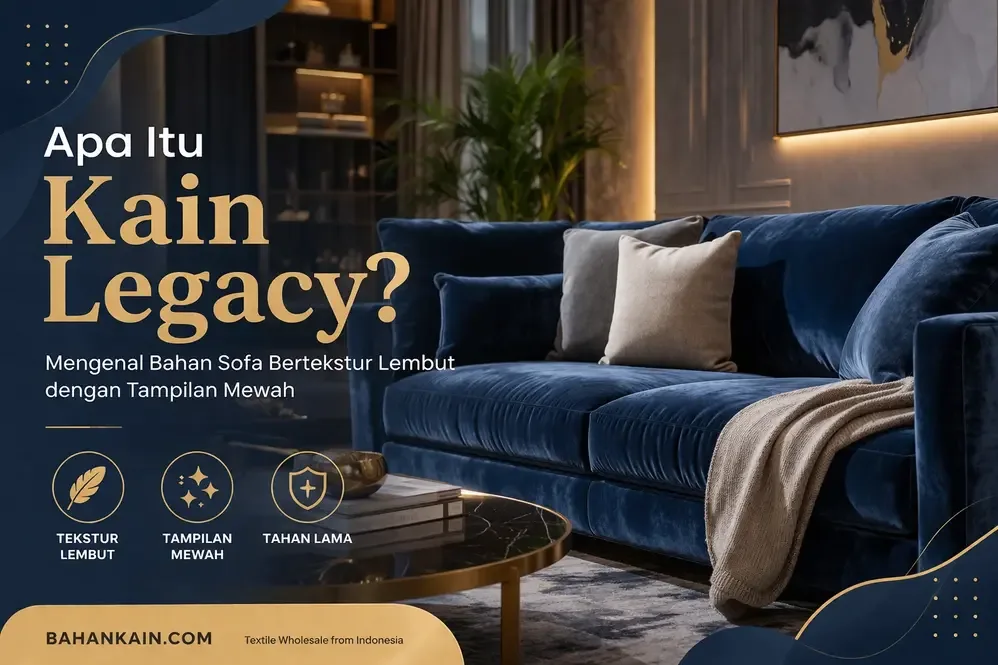 Kain Sofa Legacy, Rahasia Kemewahan di Sudut Ruang
