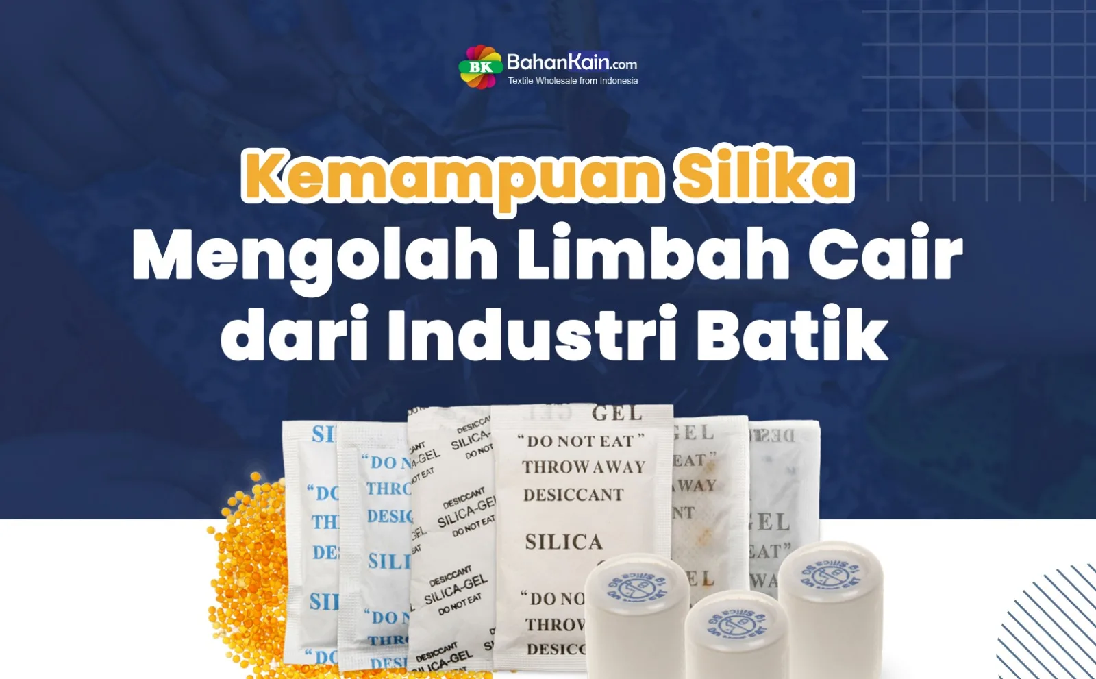Kemampuan Silika Mengolah Limbah Cair dari Industri Batik