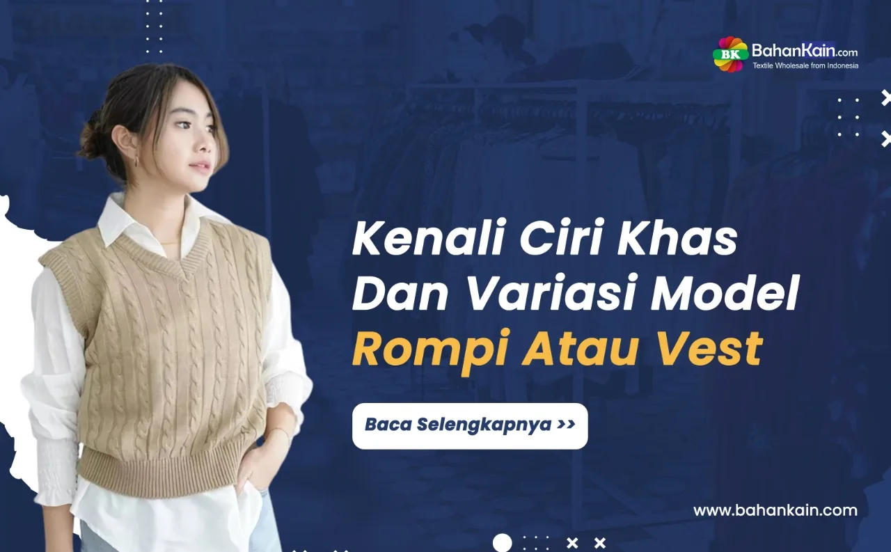 Kenali Ciri Khas Dan Variasi Model Rompi Atau Vest