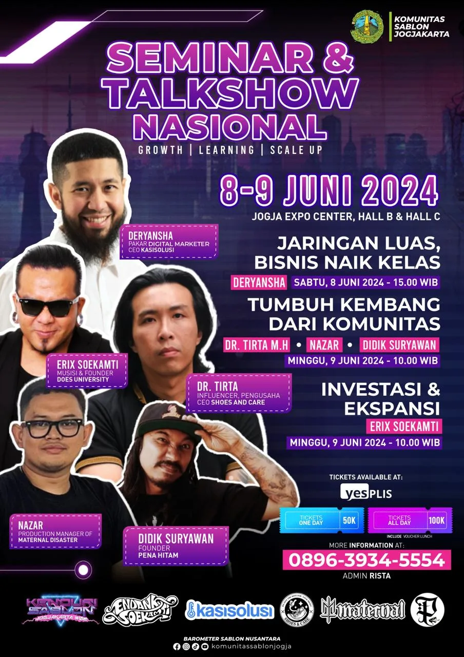 Kenduri Sablon Jogjakarta #2 Hadirkan Rangkaian Agenda Menarik!