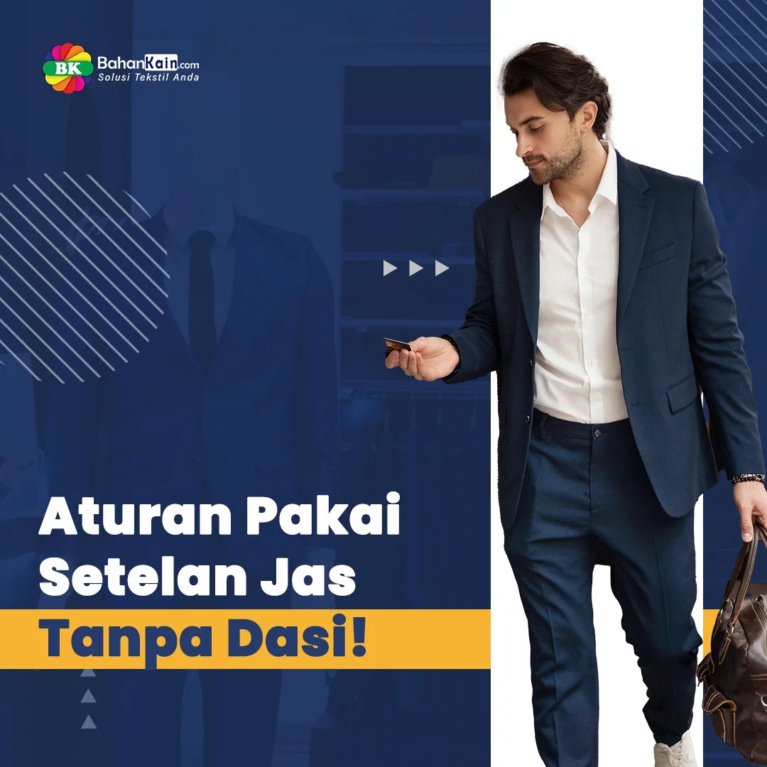 Mau Pakai Setelan Jas Tanpa Dasi? Boleh Sih, Tapi Cek Dulu Aturannya