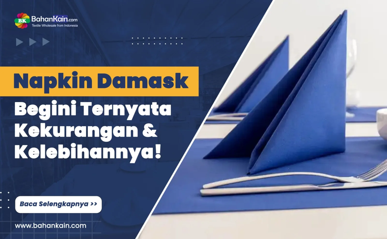 Menelisik Kelebihan Dan Kekurangan Napkin Damask