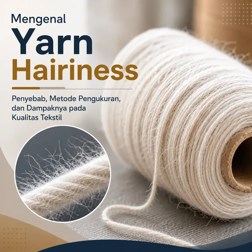 Mengenal Yarn Hairiness: Penyebab, Metode Pengukuran, dan Dampaknya pada Kualitas Tekstil
