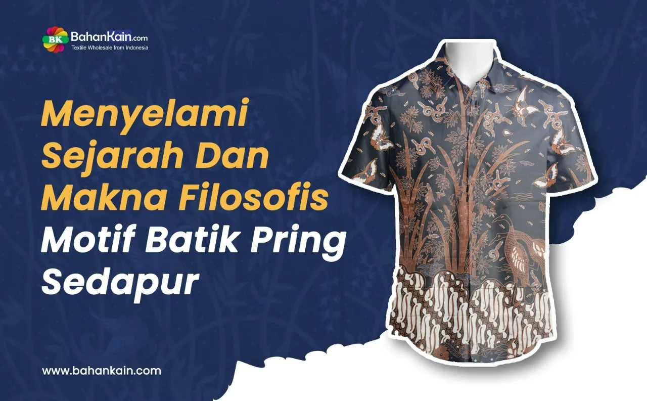 Menyelami Sejarah Dan Makna Filosofis Motif Batik Pring Sedapur