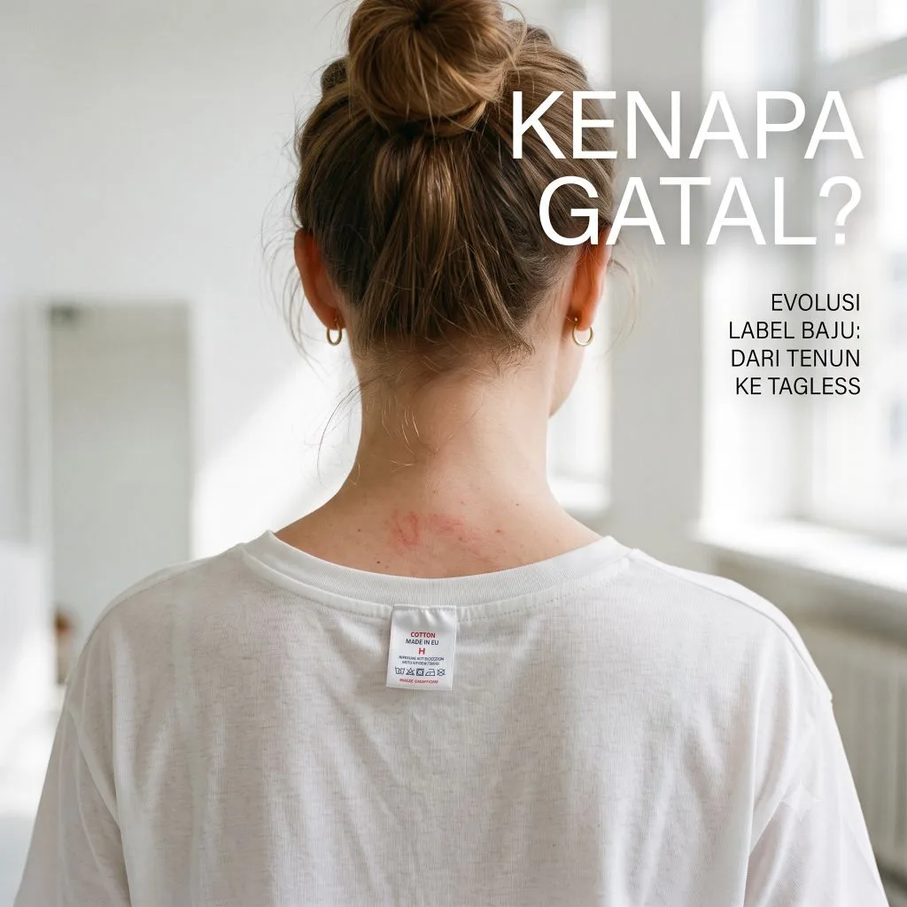 Misteri Terpecahkan: Kenapa Label Baju Sering Bikin Gatal? (Dari Kain Kaku Sampai Teknologi ‘Hilang’)