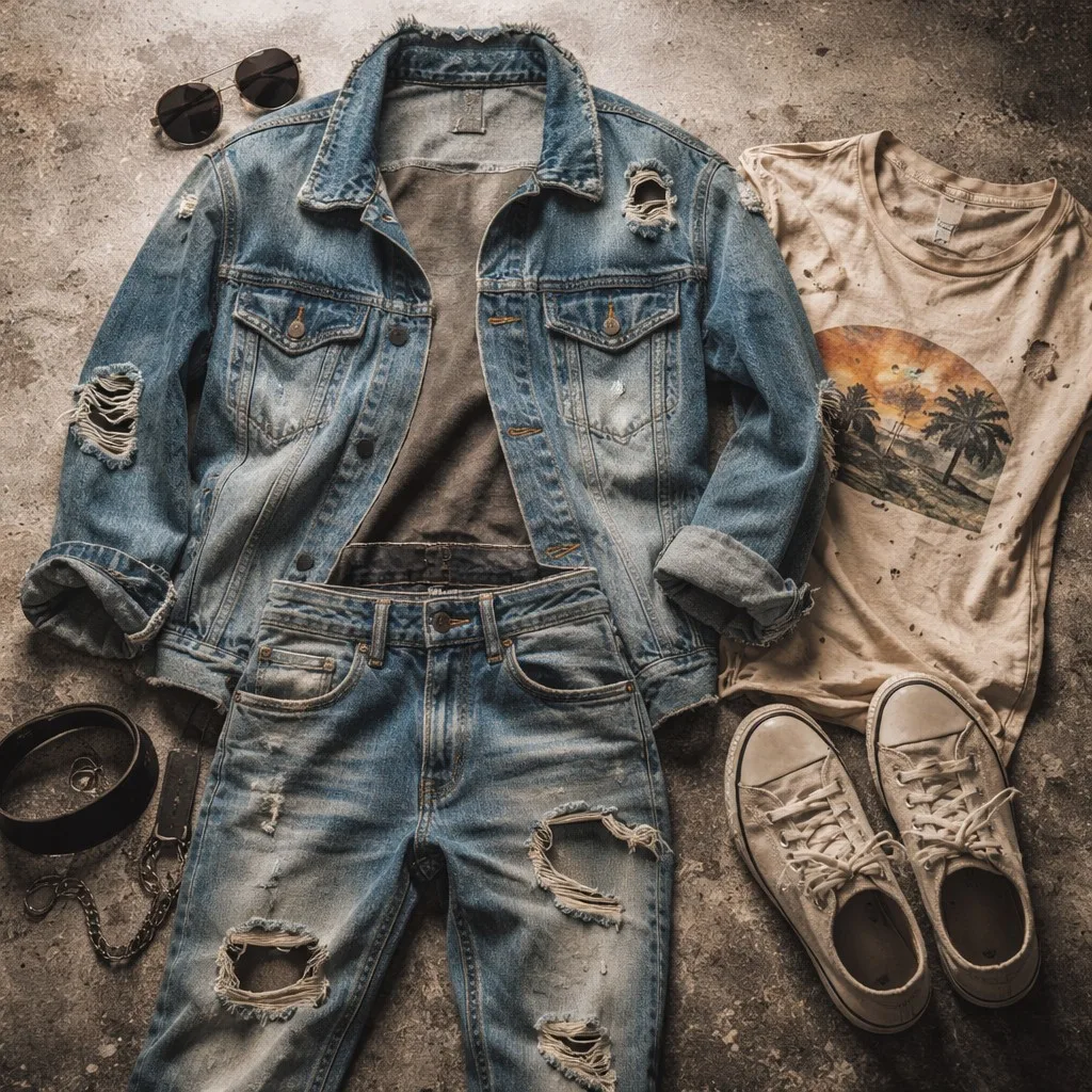 Artificially Distressed Clothing: Pakaian “Sengaja Rusak” Keren atau Justru Aneh?