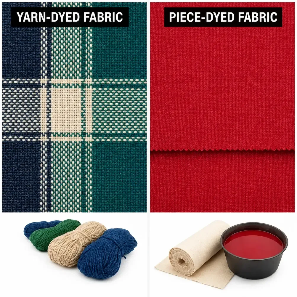 Perbedaan Teknik Pewarnaan Yarn Dye dan Piece Dye di Dunia Tekstil