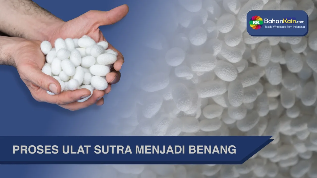 PROSES ULAT SUTRA MENJADI BENANG
