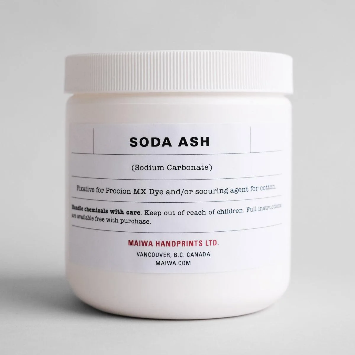 Soda Ash, Fungsi dan Cara Menggunakannya untuk Pewarnaan Kain