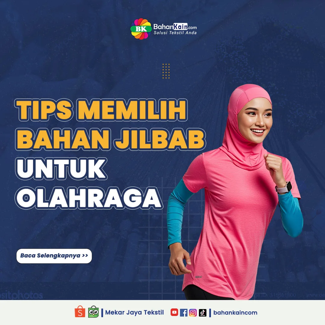 Tips Memilih Bahan Jilbab untuk Olahraga