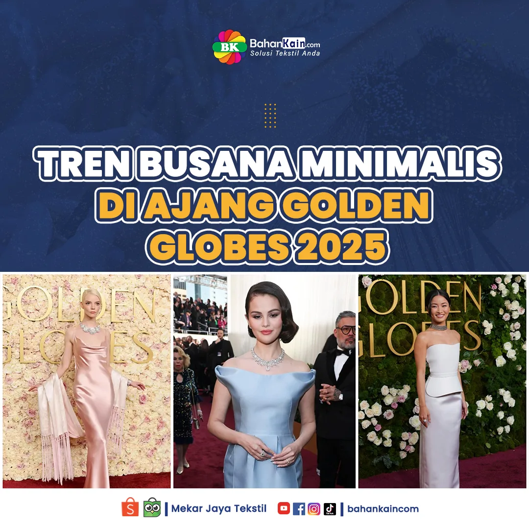 Tren Busana Minimalis Dominasi Ajang Golden Globes 2025